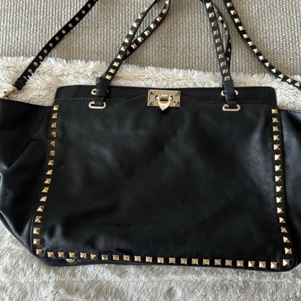 ๐ฎ๐น VALENTINO GARAVANI LARGE ROCKSTUD BAG๐ค๐ธ - Picture 7 of 9